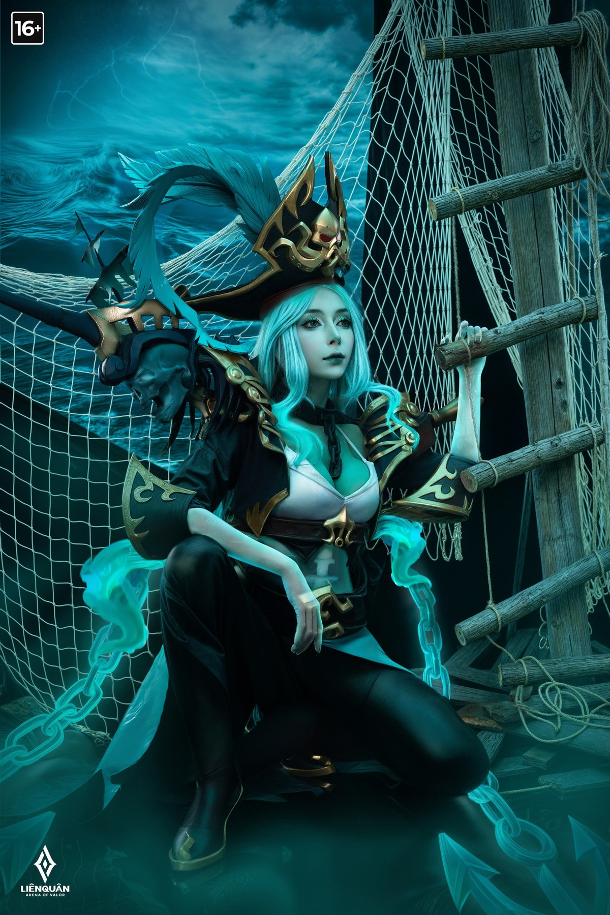 Grape Phạm là một trong những gương mặt hotgirl phòng gym thu hút sự chú ý của cộng đồng mạng nhờ vẻ ngoài gợi cảm, quyến rũ. (Ảnh: Garena Liên Quân Mobile)