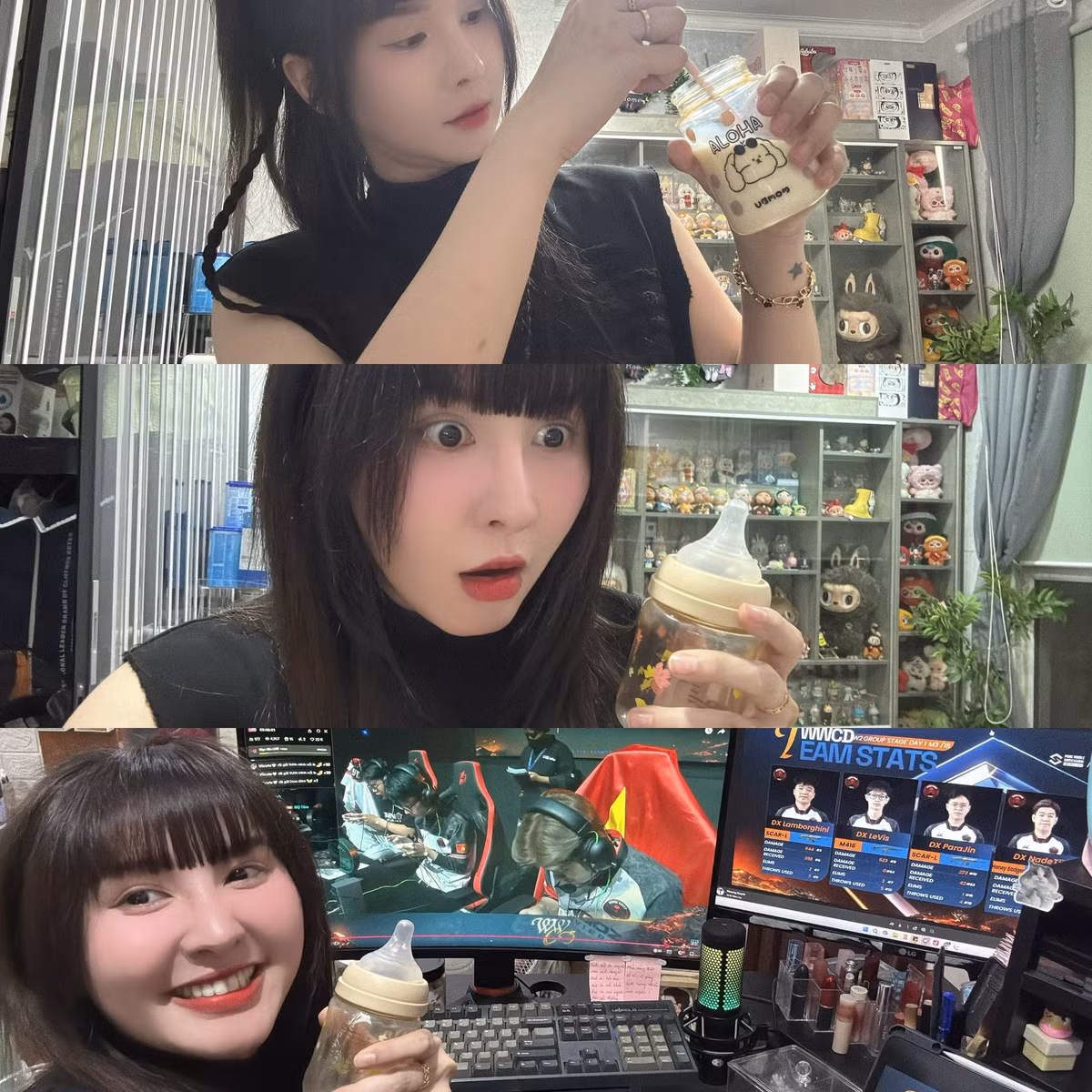 Sau khi kết hôn, Ngân Sát Thủ thường đăng tải loạt hình ảnh của chồng và con, chia sẻ những khoảnh khắc hạnh phúc, ấm áp bên gia đình nhỏ.