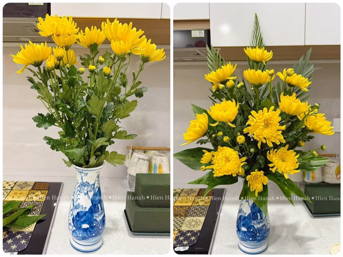 Dịp Tết Nguyên Đán đang đến gần, bên cạnh việc dọn dẹp nhà cửa thì việc chuẩn bị một bình hoa dâng bàn thờ gia tiên là điều khiến nhiều nội trợ quan tâm. Mới đây, bài chia sẻ của một tài khoản mạng xã hội về cách cắm hoa bàn thờ đẹp mắt đã nhanh chóng thu hút sự chú ý của cộng đồng mạng bởi sự tỉ mỉ, tâm huyết và vẻ đẹp trang nghiêm.