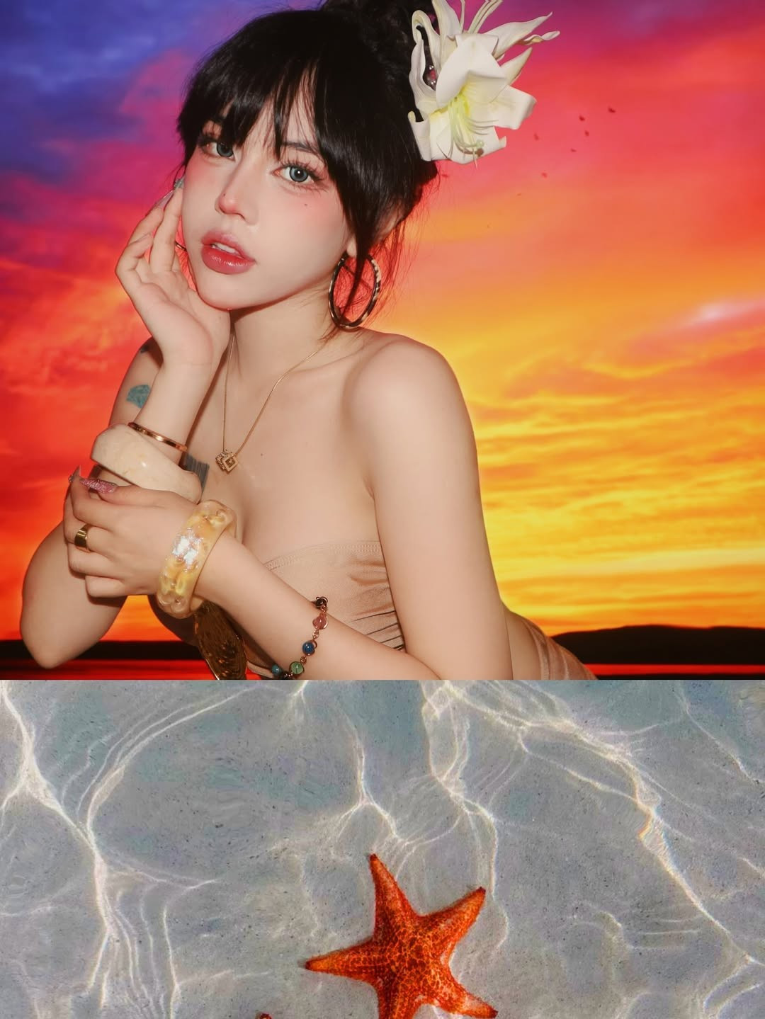 Không nằm ngoài xu hướng "đi biển online" của mùa hè năm nay, cô nàng hot girl đình đám là Bảo Khuyên Susan đã nhanh chóng gia nhập trào lưu này, mang đến những bức ảnh "check-in biển tại gia" đầy ấn tượng.