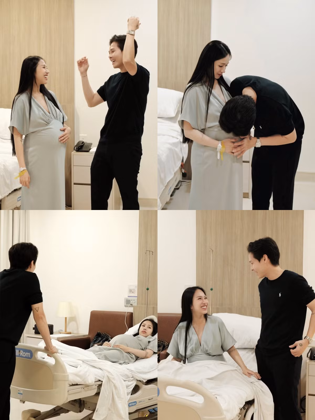 Làm mẹ khi còn rất trẻ, nhưng Joyce Phạm từng tiết lộ rằng vợ chồng cô rất thích nhà đông con, nên cô không ngại mang thai 4 lần liên tiếp.