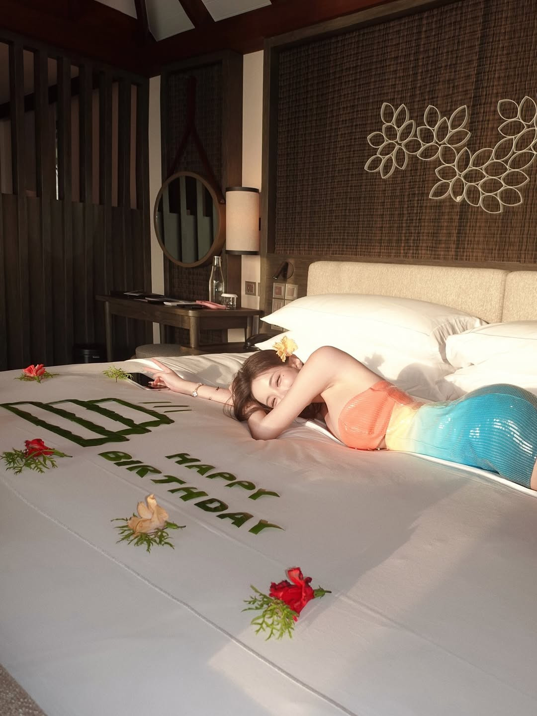 Huang Lin là hot girl đình đám các nền tảng mạng xã hội nhờ vẻ ngoài vô cùng cuốn hút. (Ảnh: IG @lovelynnboo)