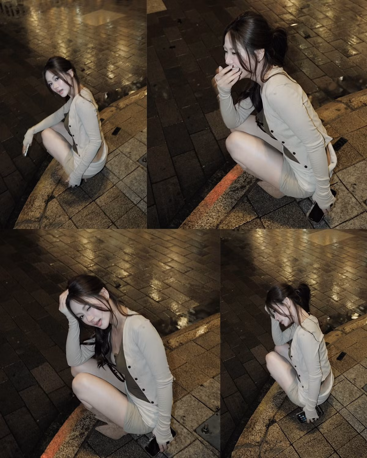 Bộ lookbook lần này của Túc Anh Hoa không chỉ là một gợi ý mix &amp; match trang phục thú vị cho những cô nàng yêu thích phong cách street style mà còn là minh chứng cho gu thẩm mỹ tinh tế và khả năng nắm bắt xu hướng thời trang nhanh nhạy của cô. (Ảnh: FBNV)