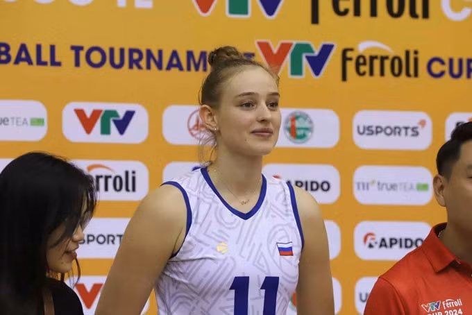 Không quá lời khi nói rằng, Elizaveta là ứng viên hàng đầu cho danh hiệu Hoa khôi của giải đấu năm nay.