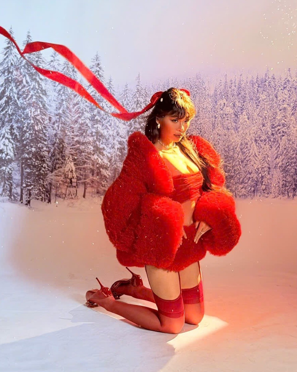 Mỗi năm đến mùa Giáng sinh, loạt mỹ nhân Việt lại tung ra những loạt ảnh đầy ấn tượng. Hòa vào không khí lễ hội năm nay, nàng Á hậu Thảo Nhi Lê vừa đốn tim cư dân mạng với bộ ảnh cực đầu tư. (Ảnh: IGNV)