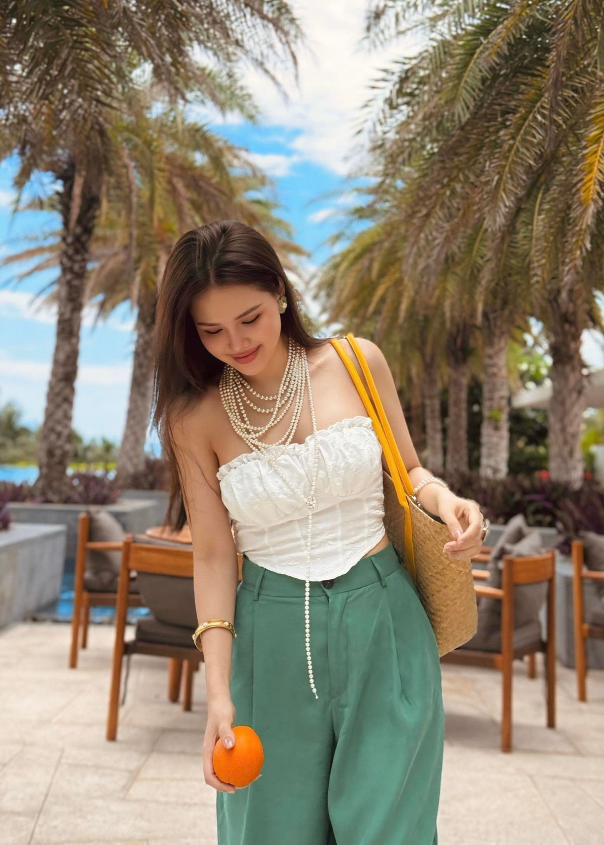 Sau khi làm dâu hào môn, Phanh Lee dành thời gian tận hưởng cuộc sống hạnh phúc và thường xuyên đi du lịch khắp nơi. (Ảnh: IGNV)