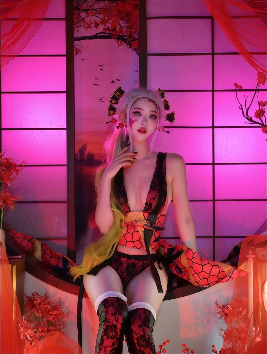 Danh tính hot girl thực hiện bộ ảnh này là một tên tuổi quen thuộc đến từ Hàn Quốc, cô nàng có nicknam là Do Yuri. (Ảnh: IGNV)