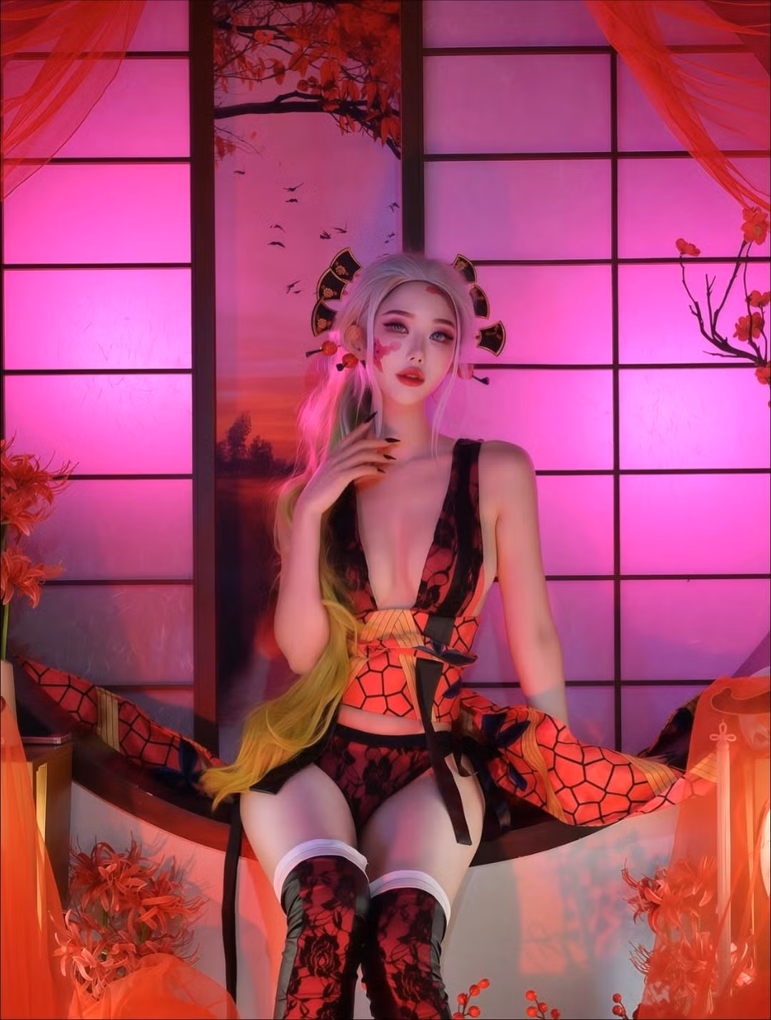 Danh tính hot girl thực hiện bộ ảnh này là một tên tuổi quen thuộc đến từ Hàn Quốc, cô nàng có nicknam là Do Yuri. (Ảnh: IGNV)