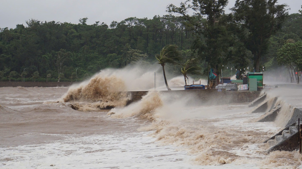 Biển Đông sắp đón áp thấp nhiệt đới. Ảnh minh hoạ.