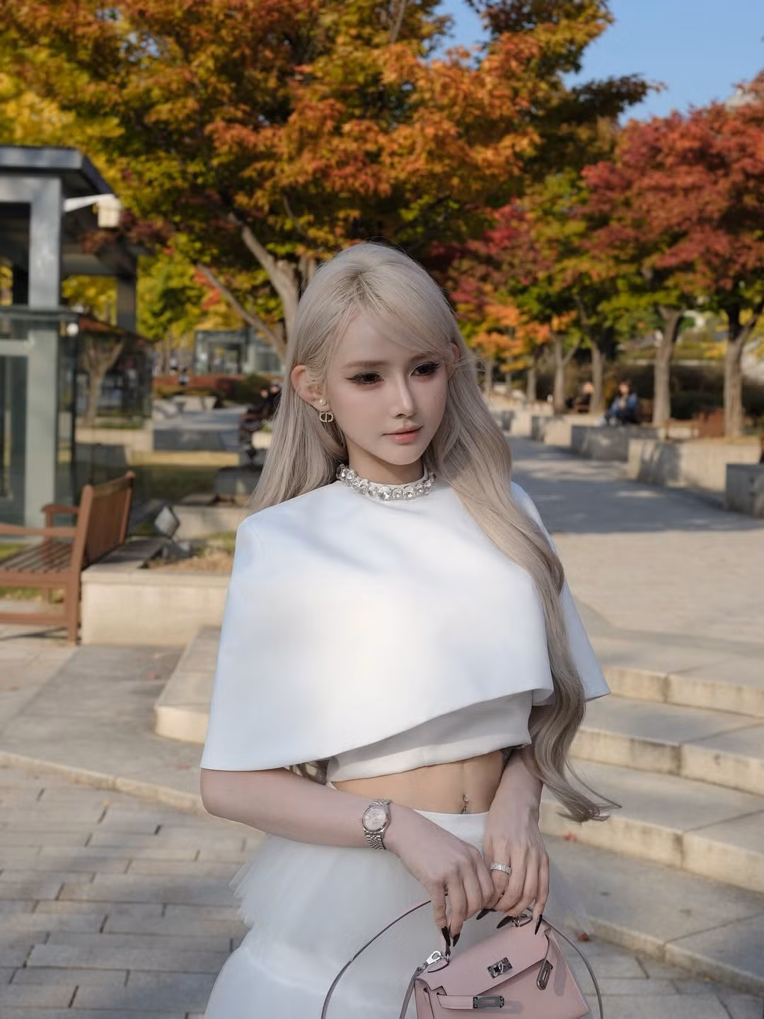 Jenny Yến (sinh năm 1996) từ lâu đã là cái tên quen thuộc trong làng giải trí Việt. Cô không chỉ được biết đến với vai trò DJ mà còn là người mẫu ảnh, KOLs với lượng người theo dõi khủng trên mạng xã hội. (Ảnh: IGNV)