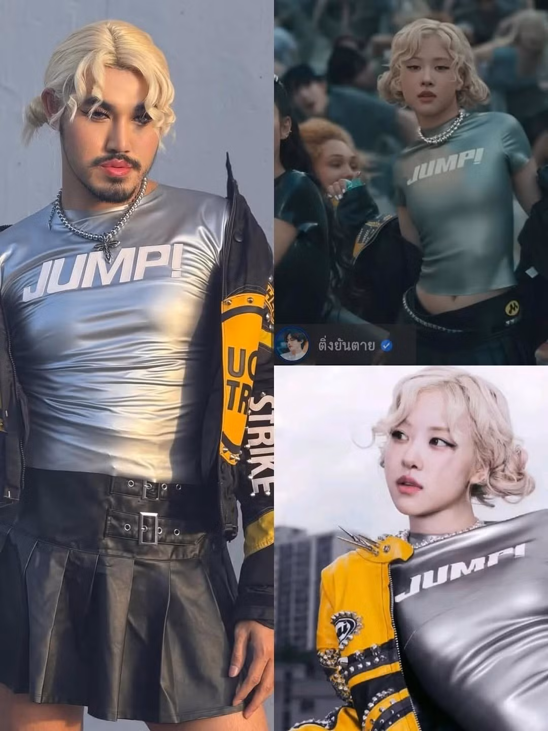 Với mái tóc vàng óng ả, đặc biệt là khuôn mặt được trang điểm với phong cách tương đồng một cách đáng kinh ngạc với Rose, trái ngược với thân hình có phần "vạm vỡ", Buknum thu hút mọi ánh mắt. (Ảnh: IGNV)