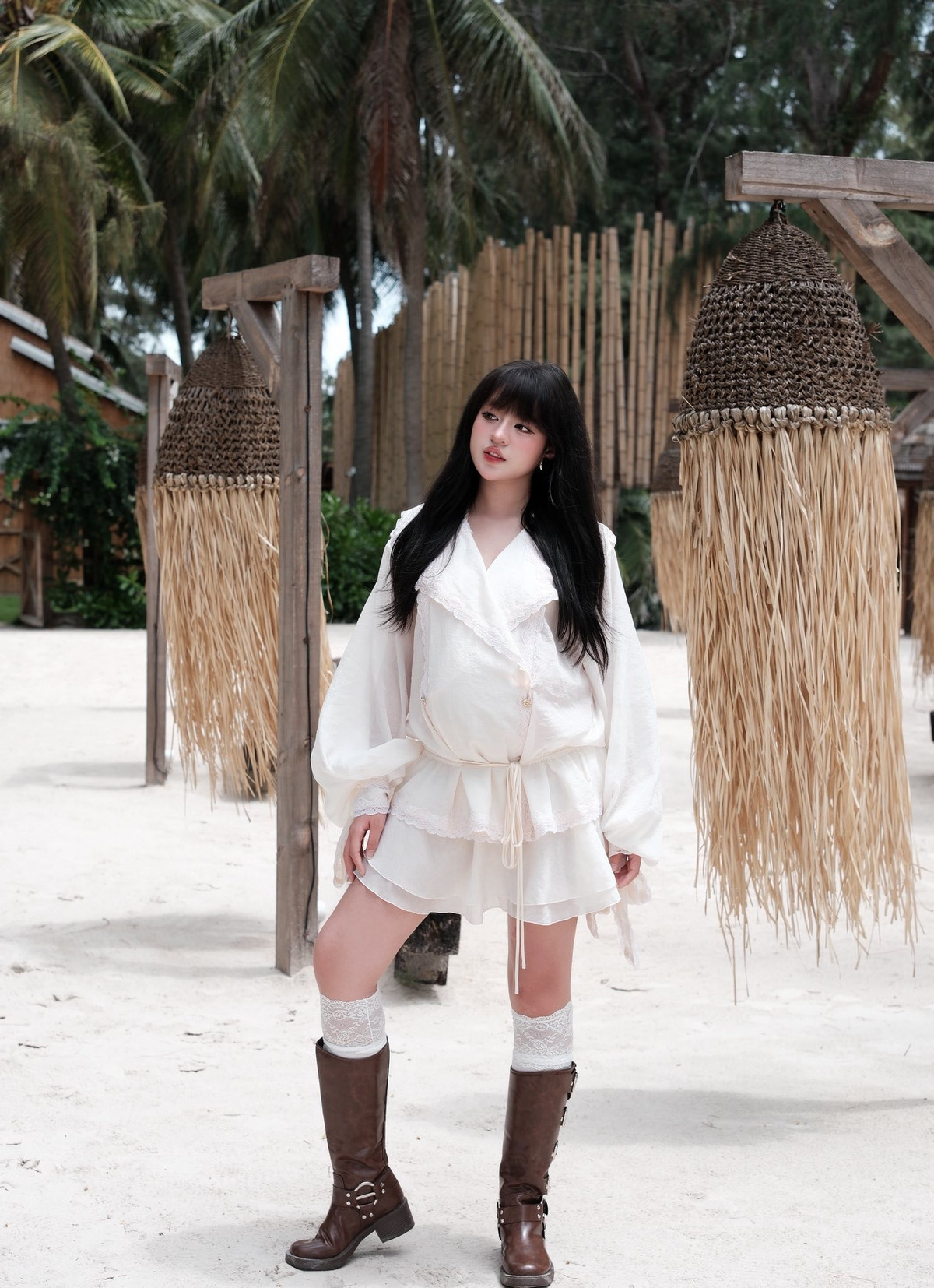 Sau những hào quang và cũng không ít thị phi xoay quanh nhan sắc và phát ngôn, Trần Thanh Tâm đã có những nỗ lực thay đổi, tham gia nhiều cuộc thi khác nhau dù vẫn vấp phải nhiều tranh cãi. (Ảnh: FBNV)