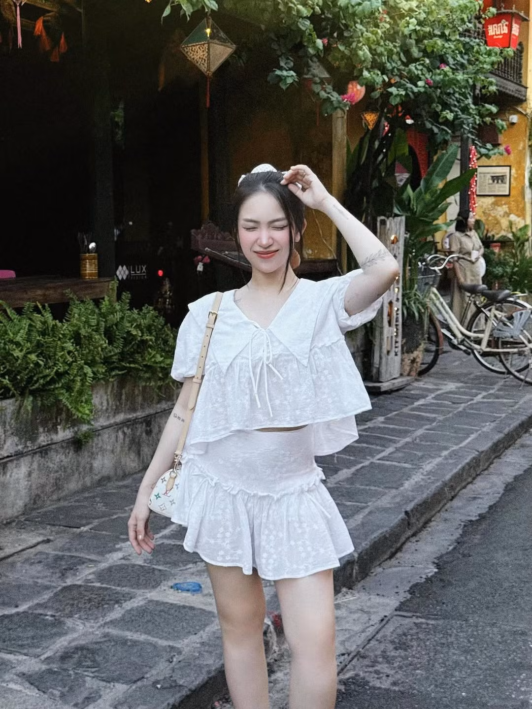 Dù vừa hạ sinh em bé thứ tư chưa lâu, sắc vóc của cô nàng rich kid sinh năm 1999 đã nhanh chóng trở lại ấn tượng, khiến nhiều người ngưỡng mộ. (Ảnh: IGNV)