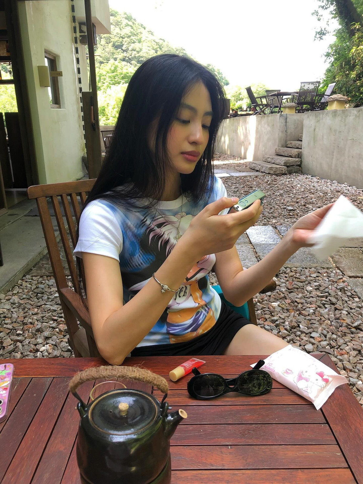 Hiện tại, Dương Minh Ngọc đã chuyển sang sinh sống và làm việc tại Thượng Hải (Trung Quốc). Hoạt động sôi nổi ở xứ tỷ dân, cô nàng từng được nhiều tờ báo Trung ca ngợi, thậm chí cô còn được ví là "mỹ nhân ngàn năm có một" của Việt Nam.