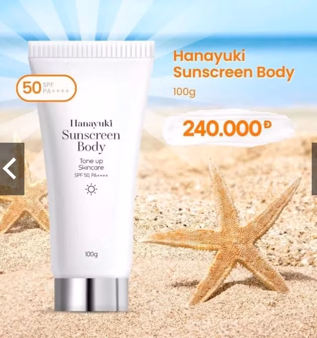 Sản phẩm được quảng cáo trên sàn thương mại điện tử. Ảnh chụp màn hình