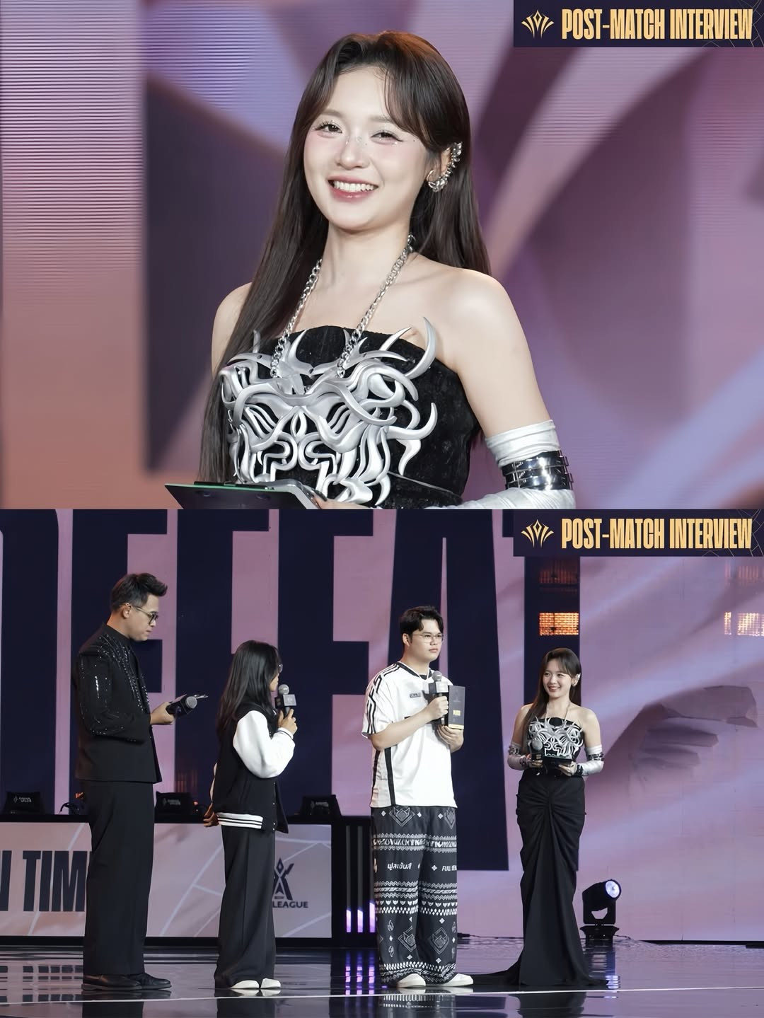 Dù các đội tuyển chủ nhà Việt Nam (AOG) đã dừng chân sớm, nhưng sự chuyên nghiệp và xinh đẹp của MC Phương Thảo đã góp phần không nhỏ vào thành công chung của giải đấu, giúp AIC 2025 trở thành một dấu ấn đáng nhớ trong lòng cộng đồng Liên Quân Mobile quốc tế. (Ảnh: IGNV)