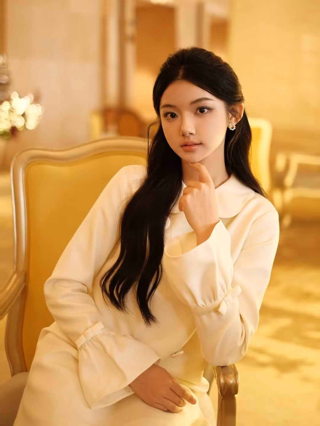 Mới đây, Quỳnh Trương lại một lần nữa khiến người hâm mộ "đứng ngồi không yên" khi xuất hiện với một diện mạo hoàn toàn mới: Sang trọng, đài các và tràn đầy khí chất tiểu thư. (Ảnh: IGNV)