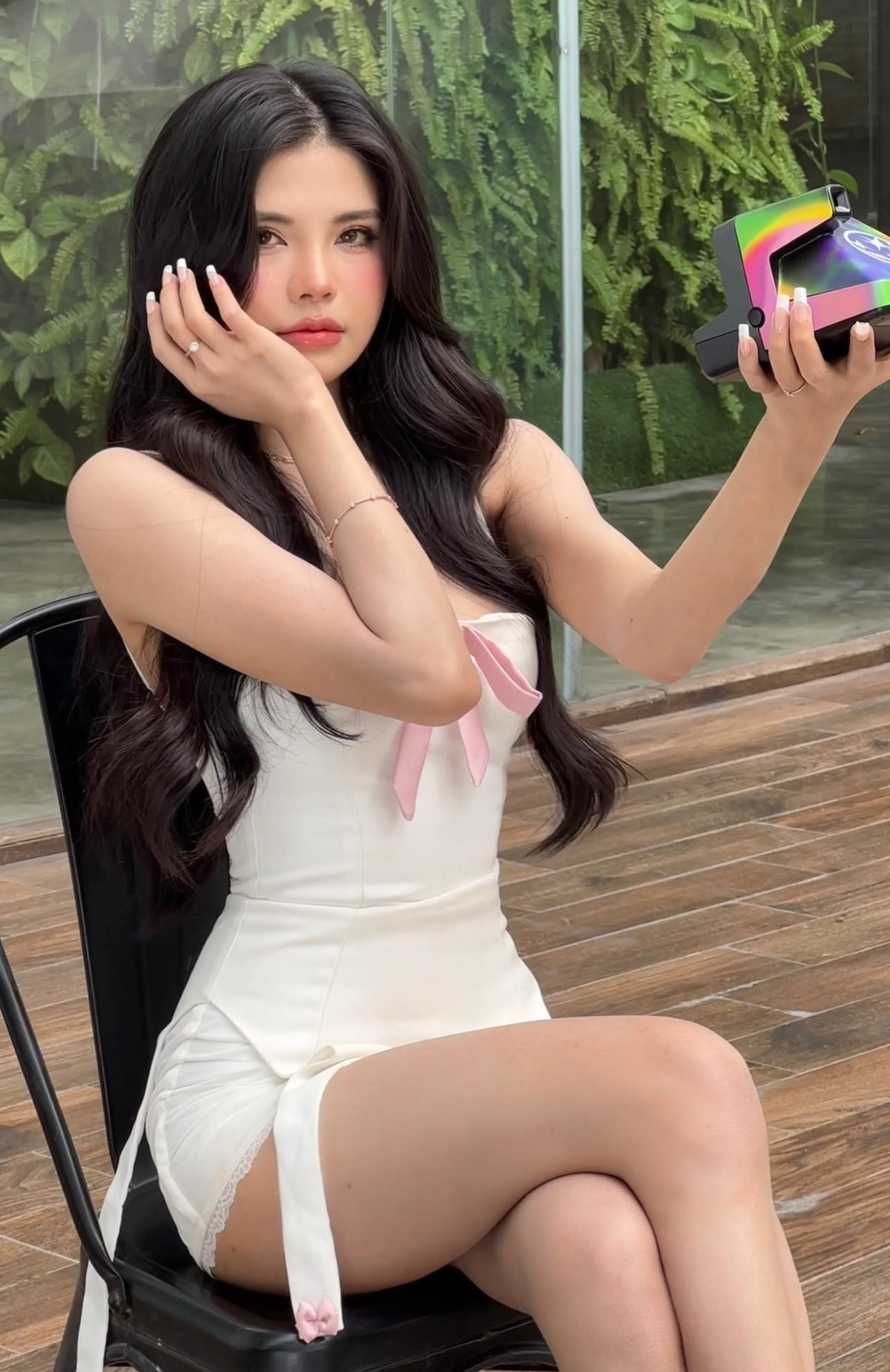 Bên cạnh là một MC, Mai Dora cũng thu hút lượng lớn người hâm mộ với những bộ ảnh cosplay thành các nhân vật game đầy ấn tượng, thần thái. (Ảnh: FBNV)