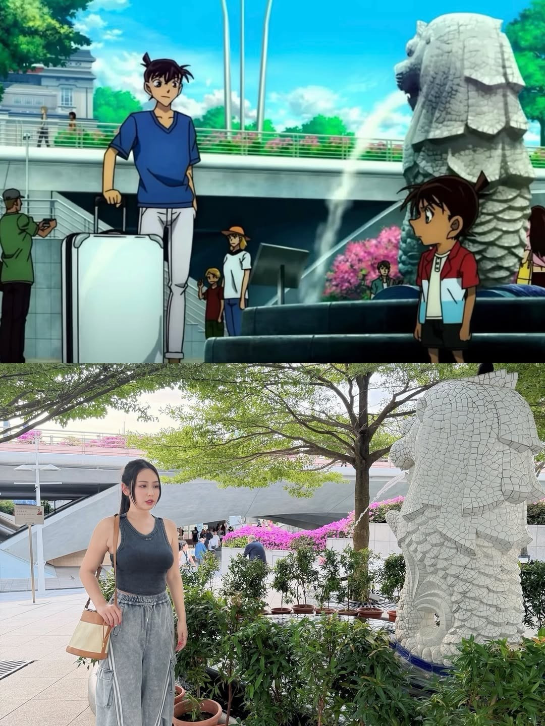 Bộ phim "Cú đấm Sapphire màu xanh" là lần đầu tiên toàn bộ câu chuyện diễn ra bên ngoài Nhật Bản, với những cảnh quay hoành tráng tại nhiều địa điểm khác nhau. (Ảnh: IGNV)