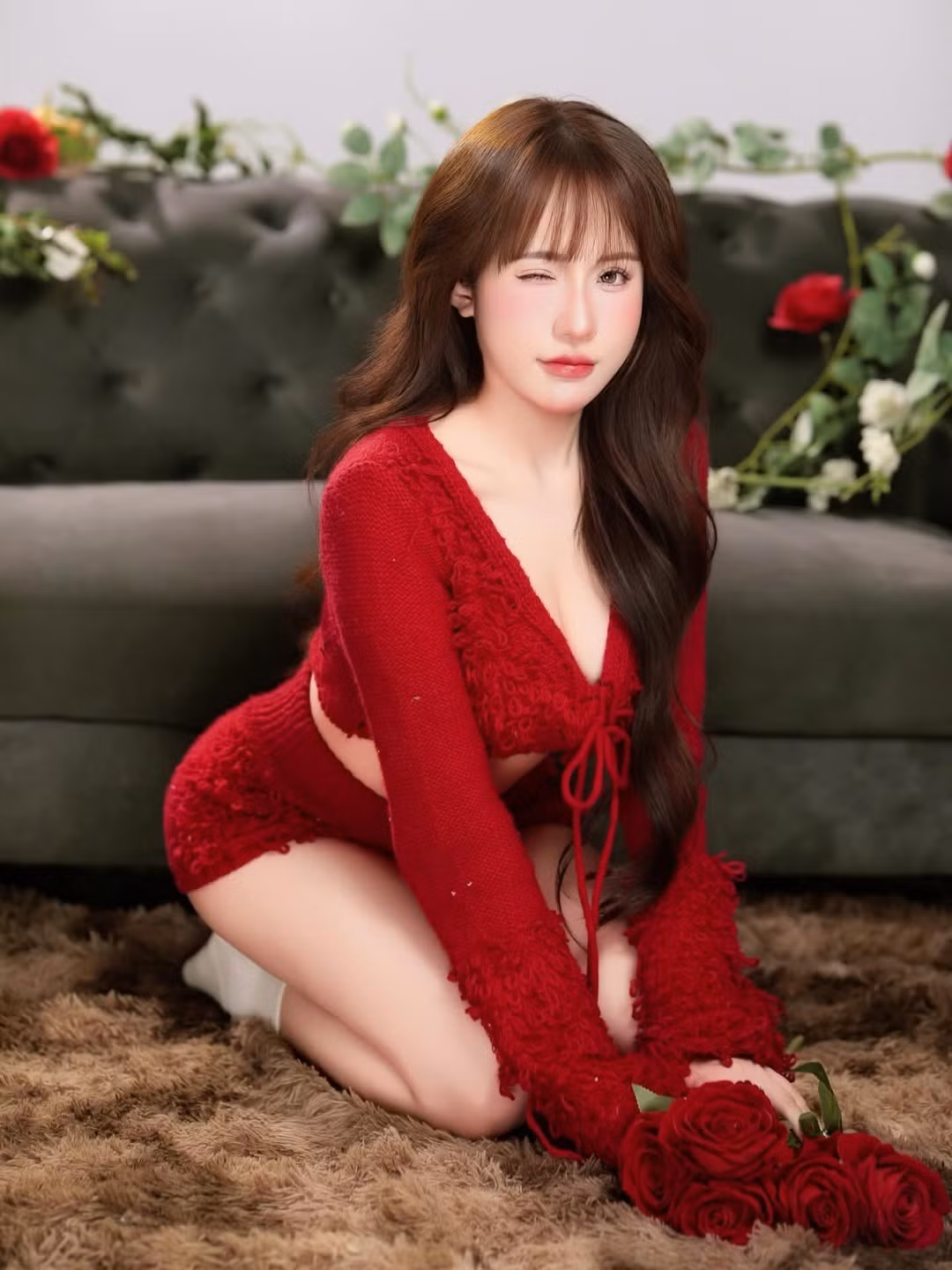 Với đôi mắt biết cười và những biểu cảm "nháy mắt" đầy tinh nghịch, Lê Tuyết Anh dễ dàng chiếm trọn trái tim người đối diện. (Ảnh: IGNV)