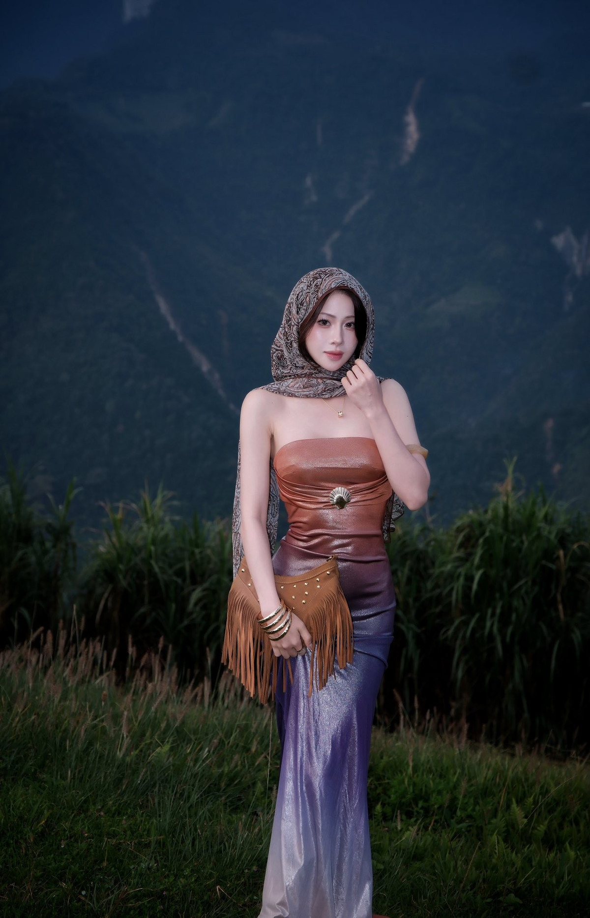 Những ngày tháng 11, thời tiết Sapa vô cùng mát mẻ, dễ chịu, mang chút lành lạnh thu hút rất nhiều du khách đến ghé thăm. (Ảnh: FBNV)