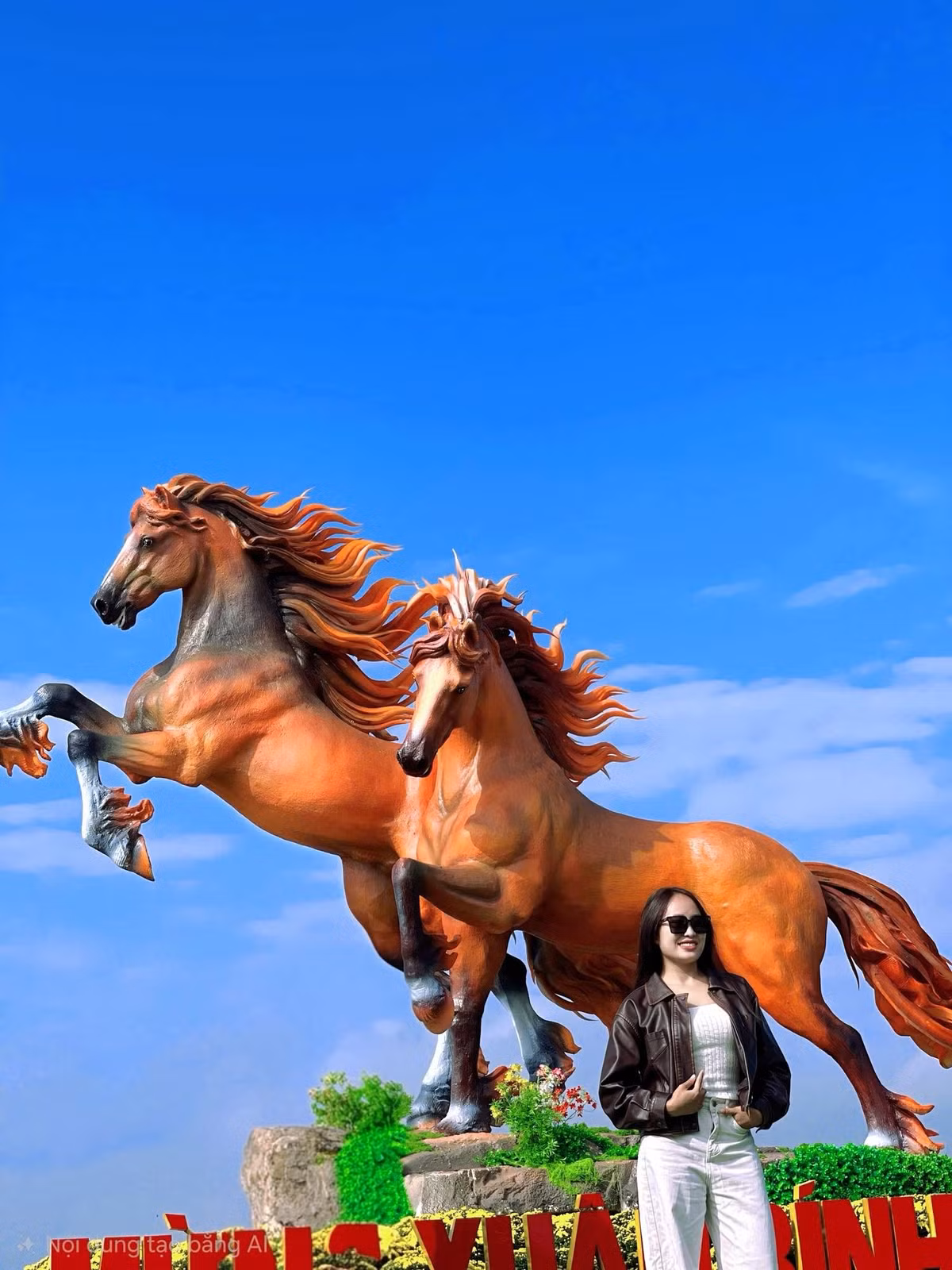 Thay vì chỉ chụp ảnh cá nhân, năm nay ghi nhận rất nhiều nhóm bạn trẻ, đặc biệt là các nữ sinh trong tà áo dài truyền thống, cùng nhau thực hiện những bộ ảnh tập thể "xịn xò". (Ảnh: Tổng hợp)