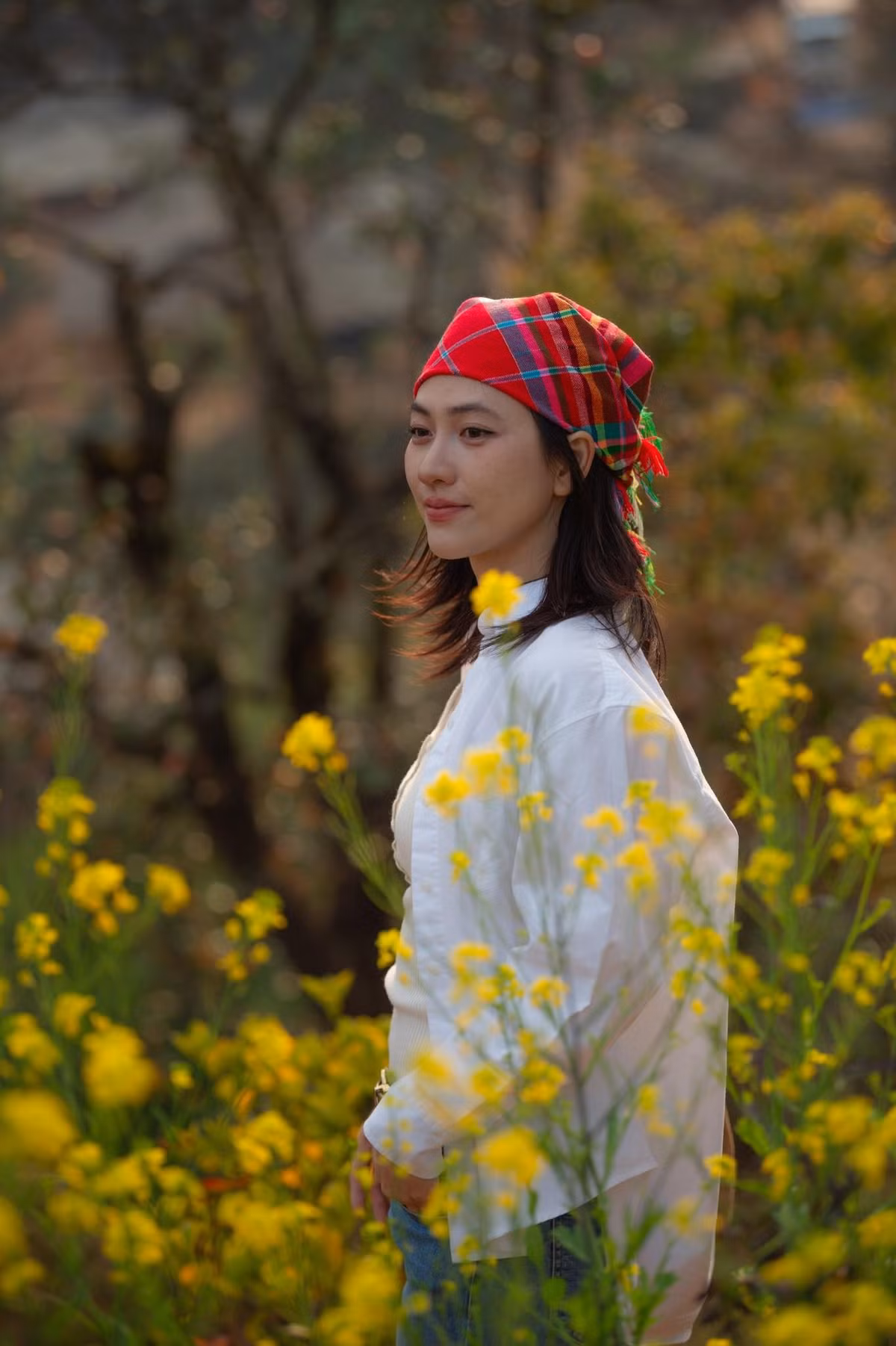 Về chuyện tình cảm, trong 10 năm làm nghề, Phương Anh Đào khá kín tiếng về điều này. Năm 2022, cô hé lộ chia tay bạn trai sau một thời gian đồng hành. (Ảnh: FBNV)