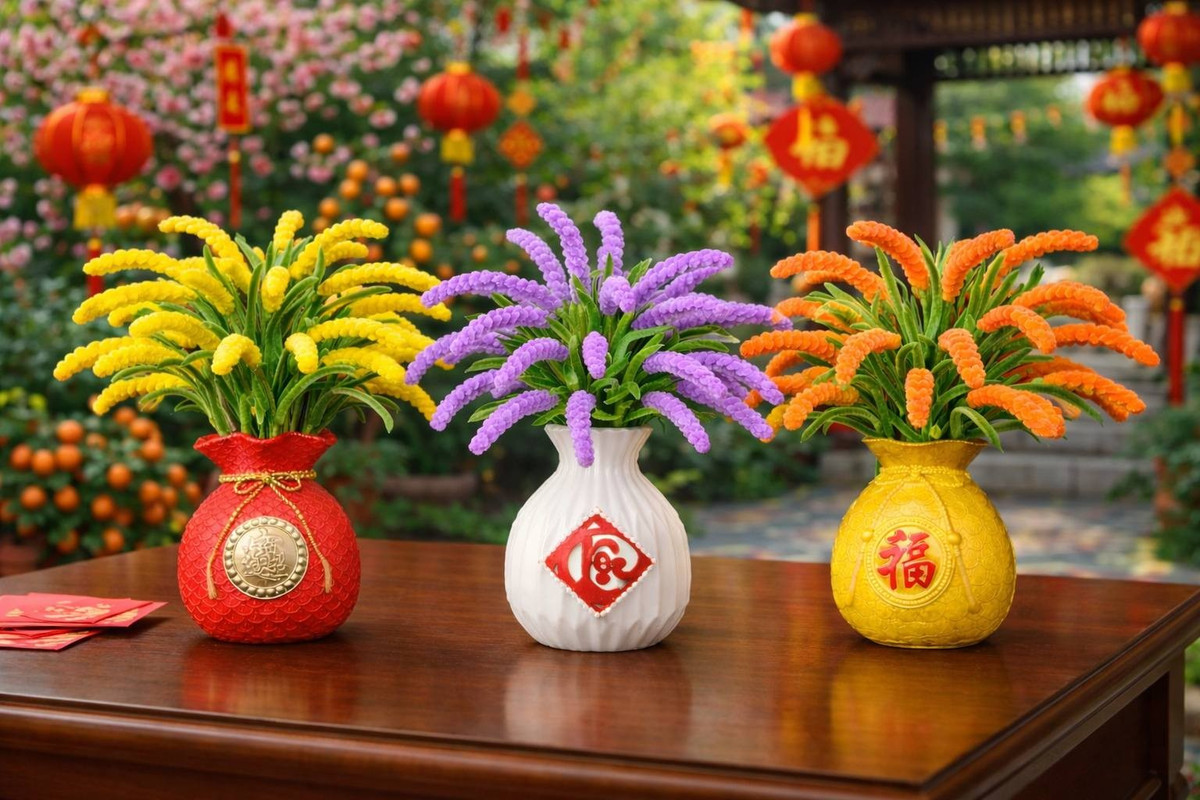 Bên cạnh việc mua sẵn, các bộ nguyên liệu tự làm (set DIY) cũng cực kỳ đắt hàng. Chỉ với khoảng 50.000 - 100.000 VNĐ tiền nguyên liệu, người chơi có thể tự tạo ra những sản phẩm "độc bản", mang đậm dấu ấn cá nhân để đem đi biếu tặng người thân.