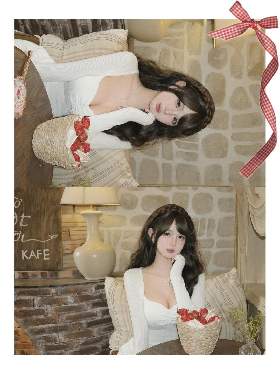 Ngay sau khi đăng tải, bộ ảnh "thưởng thức dâu tây" của Nguyễn Hạnh đã nhanh chóng nhận về lượng tương tác khủng. Đa số ý kiến đều cho rằng phong cách này sinh ra là để dành cho cô. (Ảnh: IGNV)