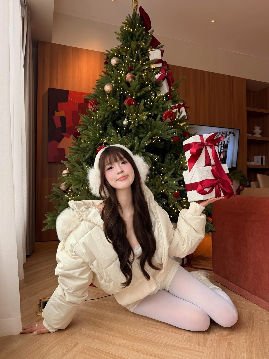 Wyn Anh từ lâu đã là một gương mặt quen thuộc trong cộng đồng Gen Z. Cô nàng sở hữu lượng người theo dõi "khủng" trên các nền tảng mạng xã hội nhờ vẻ ngoài ngọt ngào, đôi mắt biết cười và một phong cách thời trang trendy, ấn tượng. (Ảnh: IGNV)