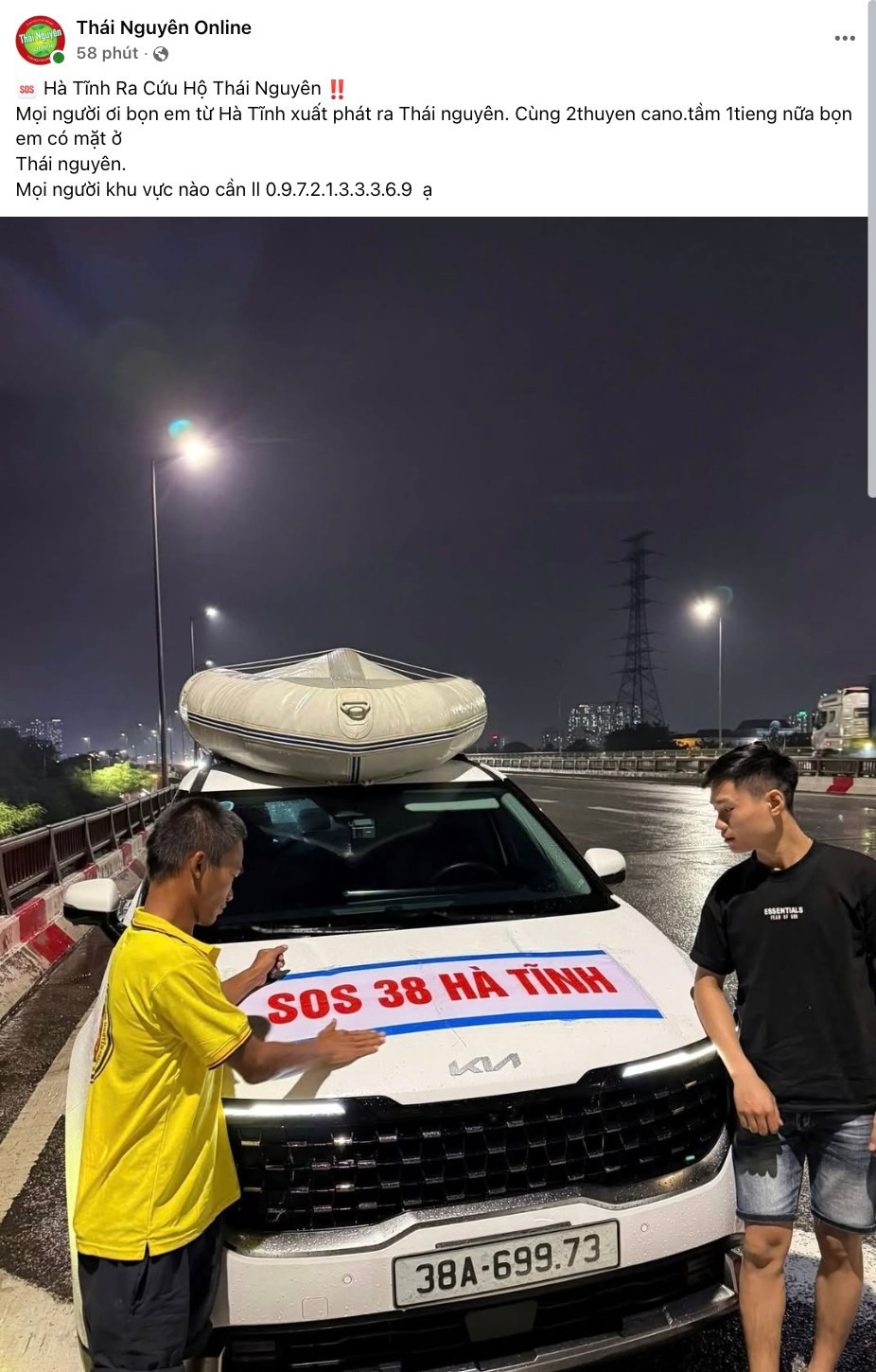 Trước tình hình ngập lụt đặc biệt nghiêm trọng, bên cạnh nỗ lực của các lực lượng chức năng tại chỗ như công an, quân đội và dân quân, một làn sóng cứu trợ từ cộng đồng đã nhanh chóng được kích hoạt.