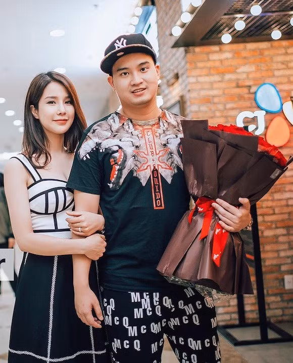 Trước khi công khai hẹn hò Vũ Thúy Quỳnh, Đức Phạm từng kết hôn với người mẫu, diễn viên Diệp Lâm Anh vào năm 2018. Quá trình ly hôn ồn ào kéo dài đến tháng 9/2023 từng gây chú ý trên mạng xã hội suốt một thời gian. (Ảnh: Tổng hợp)