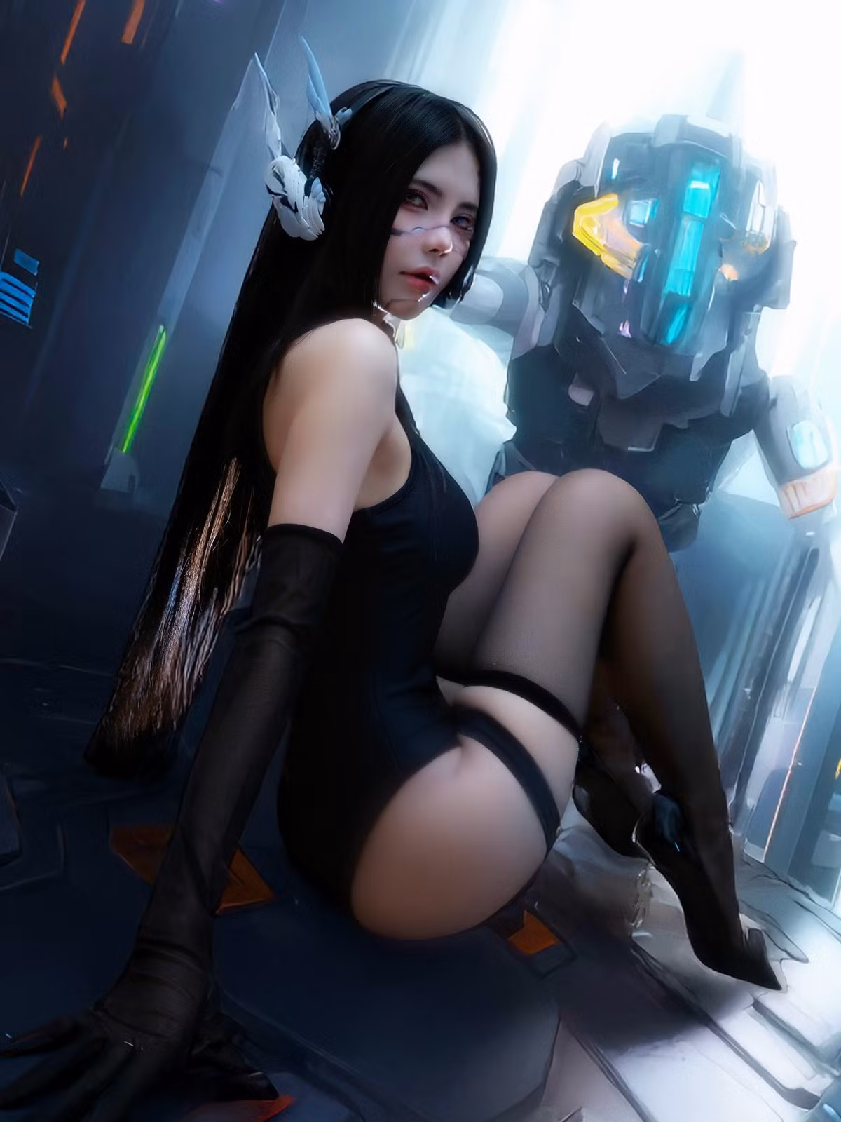 Cô nàng cũng nhiều lần khiến fan phải xuýt xoa với những những bộ ảnh cosplay thành các nhân vật game đầy cuốn hút. (Ảnh: IGNV)