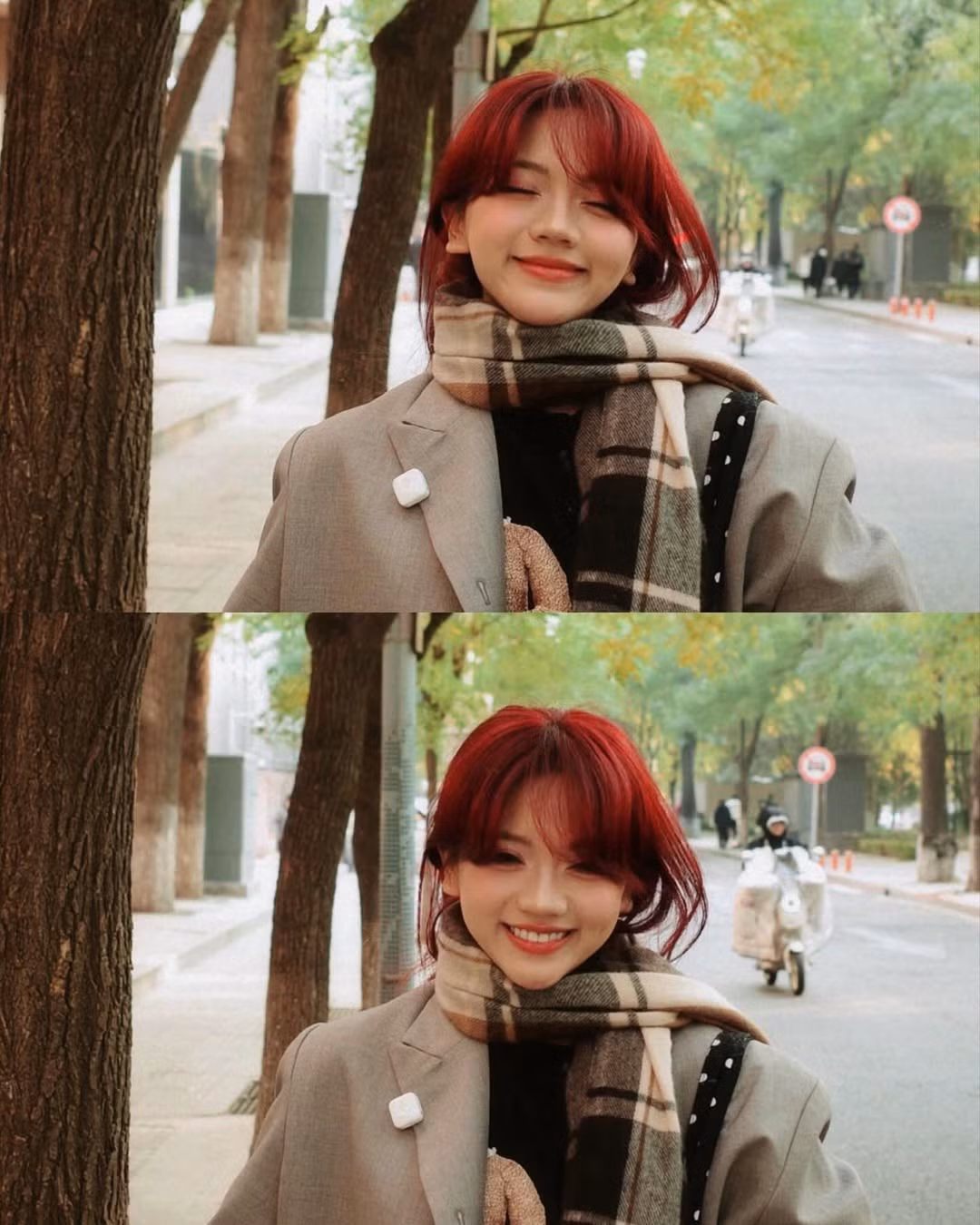 Trước đó trên trang cá nhân, Bảo Hân cũng hào hứng chia sẻ nhiều khoảnh khắc khác trong chuyến du lịch Trung Quốc của cô nàng. (Ảnh: IGNV)