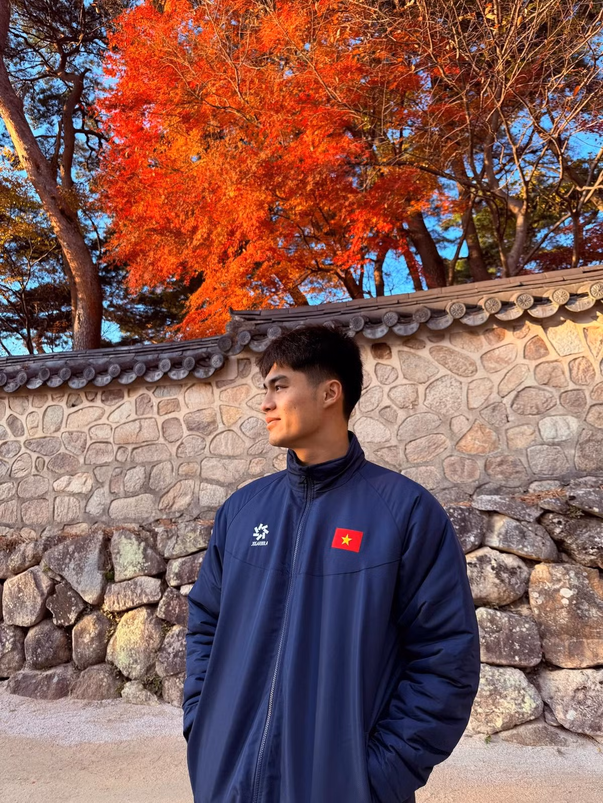 Theo trang thống kê quốc tế Transfermarkt, giá trị chuyển nhượng của Trung Kiên đã cán mốc 200.000 euro (tương đương khoảng 4 tỷ đồng) ngay trước thềm SEA Games 33. (Ảnh: FBNV)