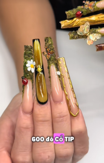 Dù gây nhiều tranh cãi, không thể phủ nhận bộ nail Valentine đã thành công rực rỡ trong việc thu hút sự chú ý và chứng minh rằng: Trong thế giới làm đẹp, sự sáng tạo là không có giới hạn, và đôi khi sự sáng tạo đó không đi đôi với tính tiện dụng. (Ảnh trong bài TikTok @phoebemgaiduanails)