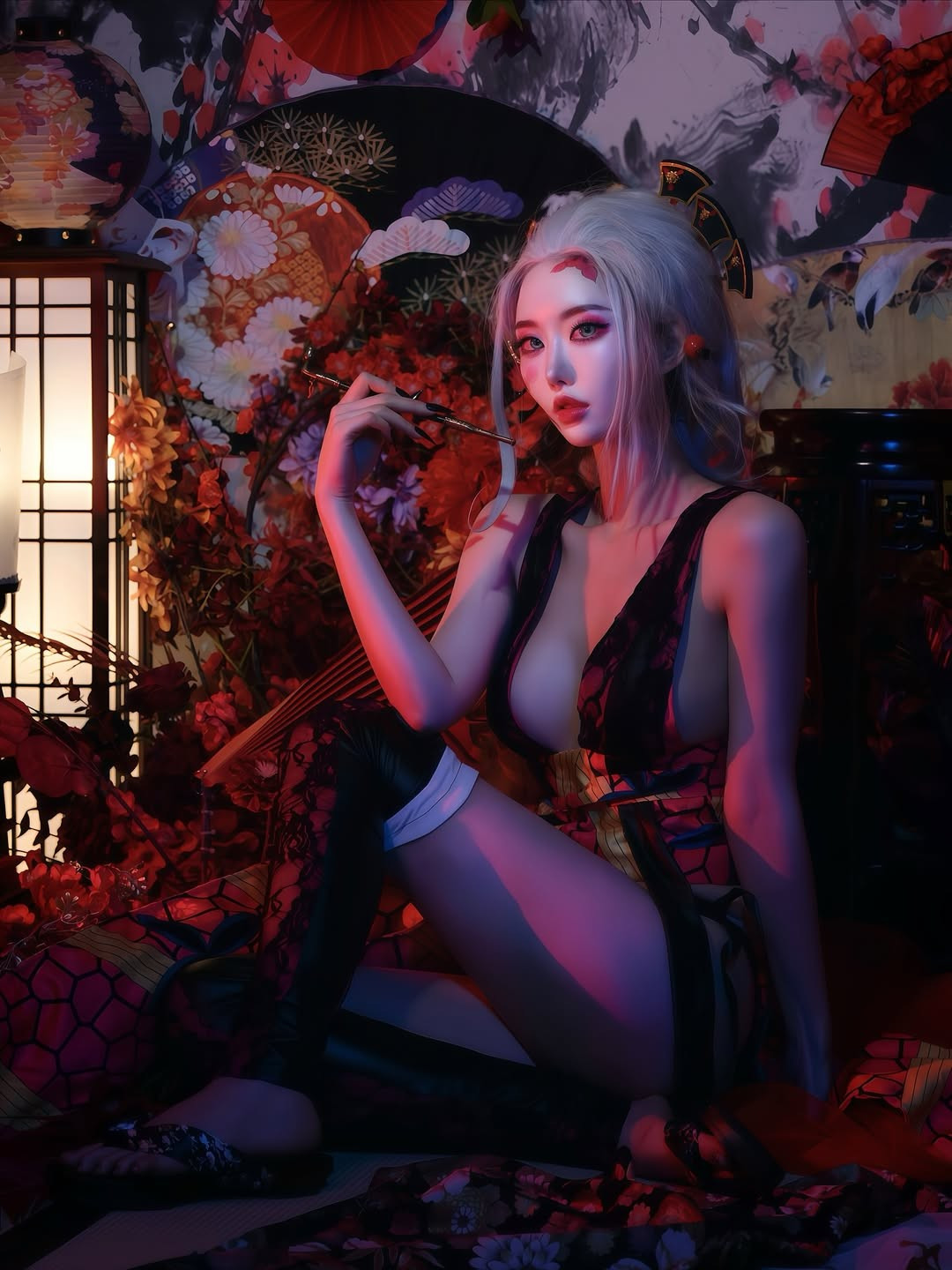 Cô nàng thường xuyên chia sẻ những bộ ảnh cosplay các nhân vật anime và game, cùng với những khoảnh khắc đời thường thể hiện phong cách thời trang cá tính và gợi cảm. (Ảnh: IGNV)