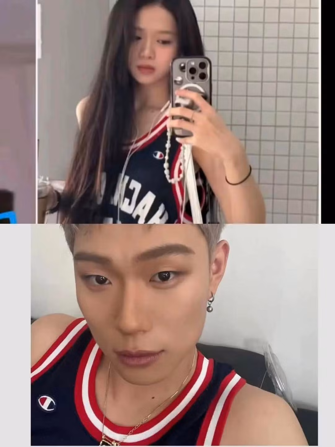 Cả hai bị phát hiện sở hữu và sử dụng nhiều món đồ giống nhau, từ vòng tay, đồng hồ, tai nghe, mũ lưỡi trai cho đến áo đôi. Dù đăng ảnh ở thời điểm khác nhau, sự trùng hợp này đã củng cố thêm nghi vấn.