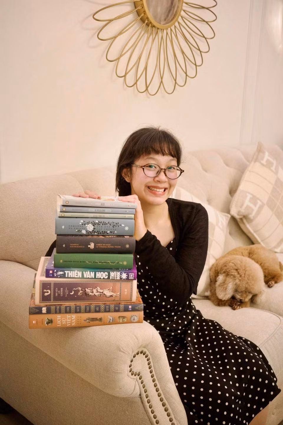 Nữ MC 8X có một cô con gái duy nhất là bé Sumo, tên thật là An Nhiên, sinh năm 2011, hiện đang là học sinh tại một trường quốc tế ở Hà Nội.