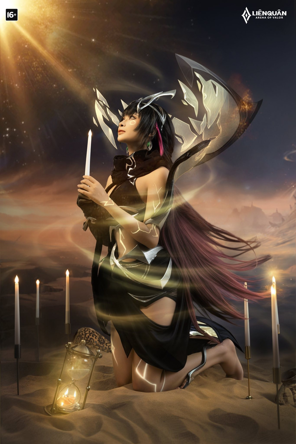 Sự thay đổi này nhận về rất nhiều sự quan tâm trong cộng đồng game thủ. Chính vì vậy, ngay khi bộ ảnh cosplay Azzen'ka được chia sẻ đã thu hút sự chú ý lớn. (Ảnh: Garena Liên Quân Mobile)