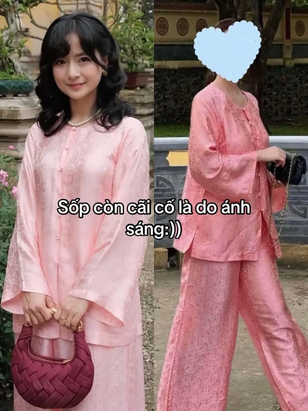 Thậm chí, một số mẫu còn bị nhầm tưởng là trang phục mặc ở nhà thay vì đồ diện Tết. (Ảnh: Một góc khác nhà AH)