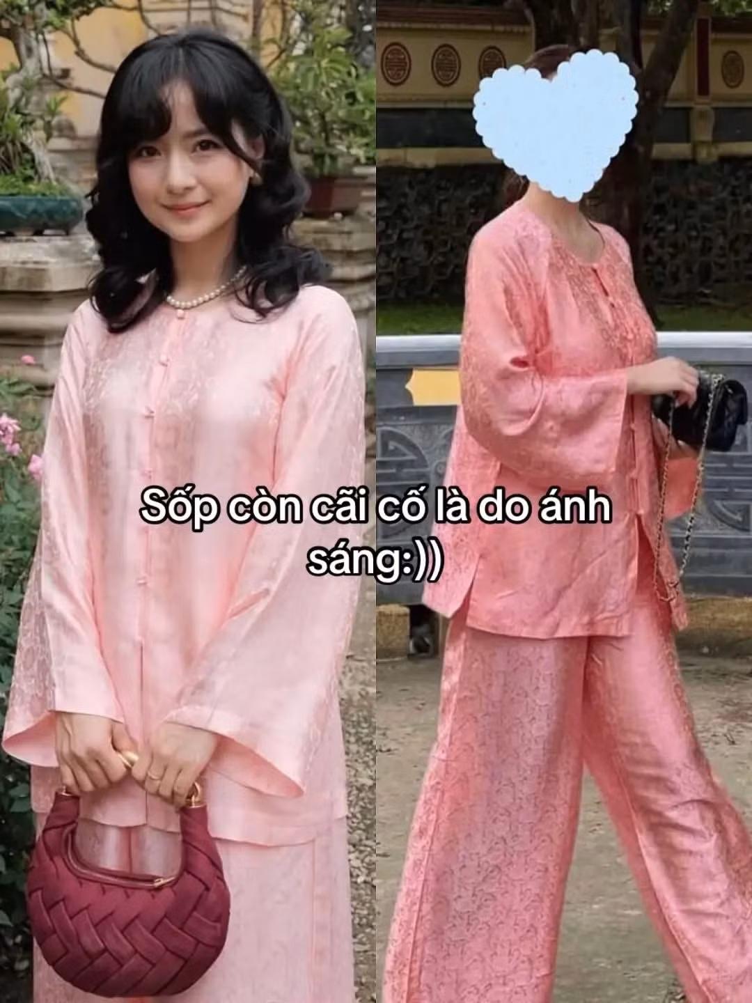 Thậm chí, một số mẫu còn bị nhầm tưởng là trang phục mặc ở nhà thay vì đồ diện Tết. (Ảnh: Một góc khác nhà AH)