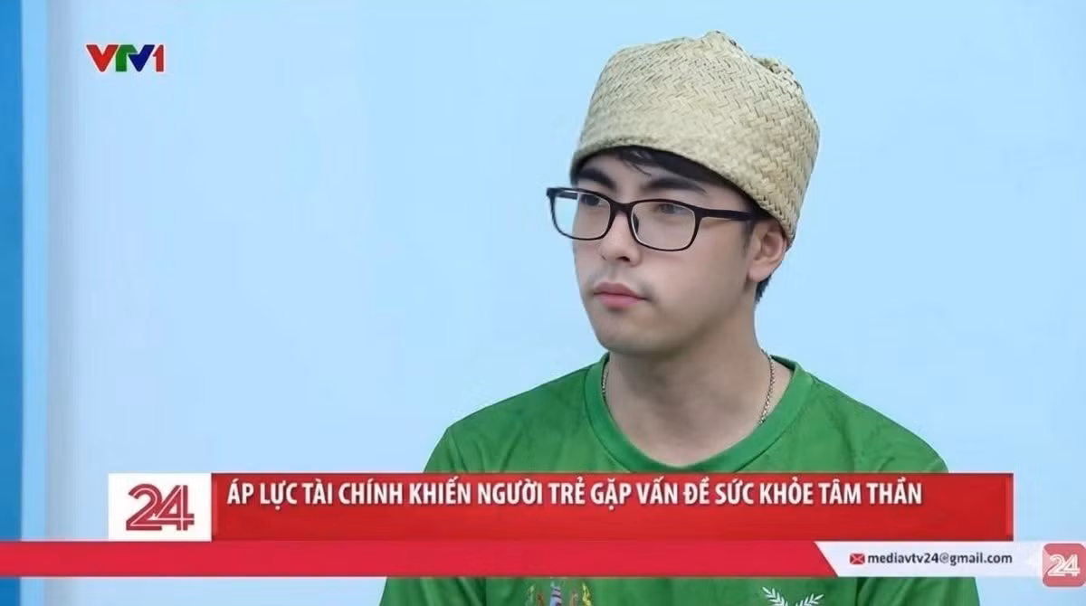 Người dùng mạng sử dụng công nghệ AI hoặc cắt ghép ảnh để xuất hiện như một "nạn nhân" của áp lực tài chính trong bản tin thời sự. (Ảnh Tổng hợp)