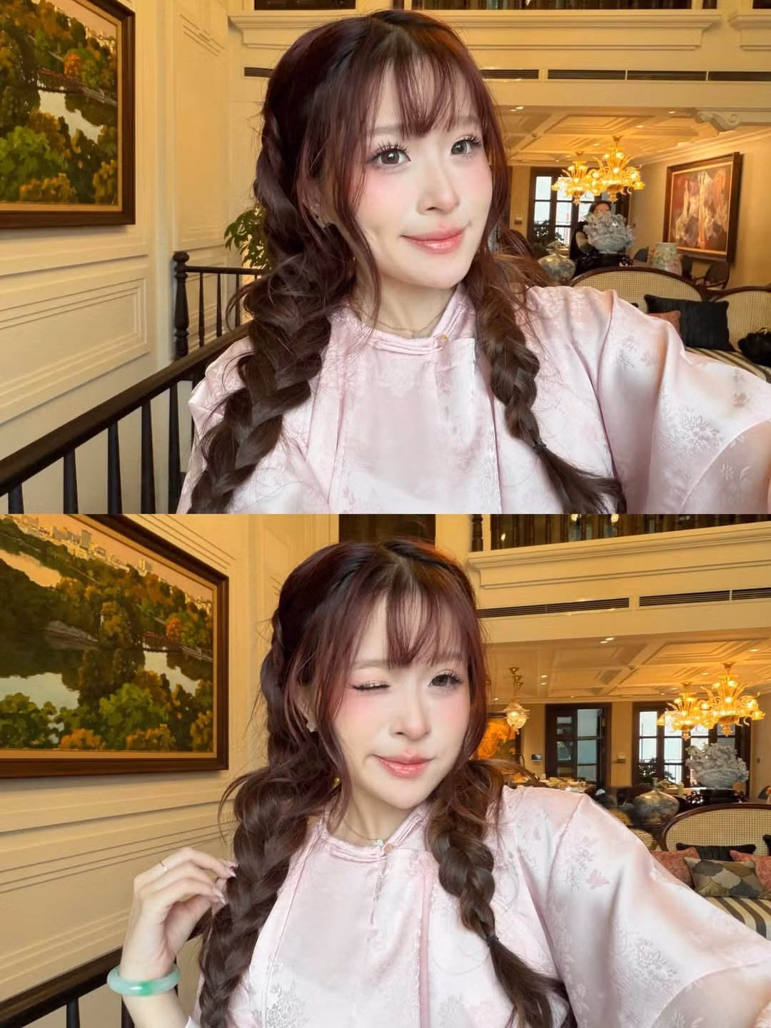 Chao được biết đến là rich kid nổi tiếng ở Hà Nội, thường làm video chia sẻ cuộc sống giàu có mang phong cách gần gũi, dễ thương. (Ảnh: IGNV)