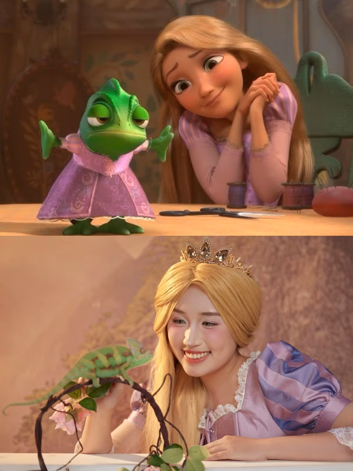 Hot girl du học sinh Jenny Huỳnh đã hóa thân thành nàng công chúa Rapunzel trong bộ ảnh của mình. (Ảnh: Jenny Huynh)