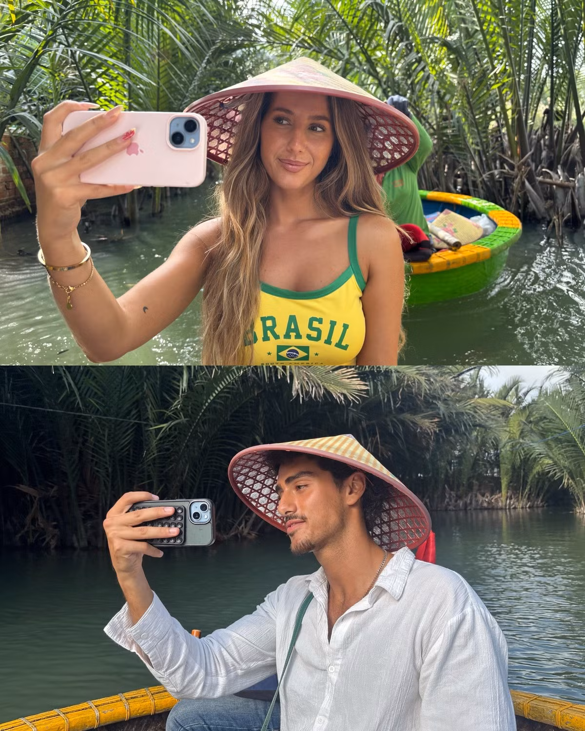 Mới đây, cộng đồng mạng không khỏi xôn xao trước loạt ảnh check-in đầy ấn tượng của một cặp đôi du khách nước ngoài trong chuyến hành trình khám phá dải đất hình chữ S. (Ảnh: IG @kamal_khrr)