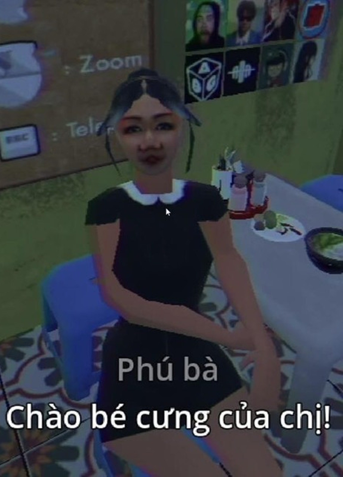 Trong đó, nhân vật được gọi là "phú bà" gây ấn tượng bởi trang phục hợp mốt, phụ kiện đắt tiền, và có thái độ kiêu kỳ, đôi khi đòi hỏi những món ăn phức tạp, thậm chí là... hơi vô lý một chút.