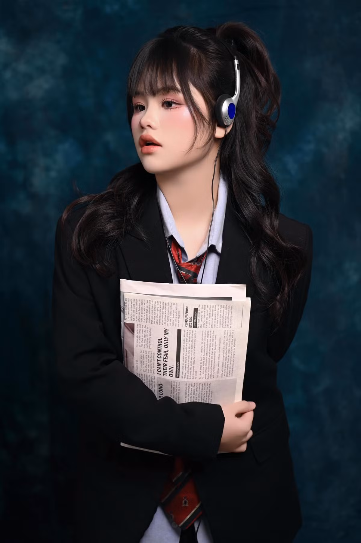 Cô bé khá kín tiếng trên mạng xã hội. Những hình ảnh được netizen truyền tay nhau đều được MC Bạch Lan Phương đăng tải.