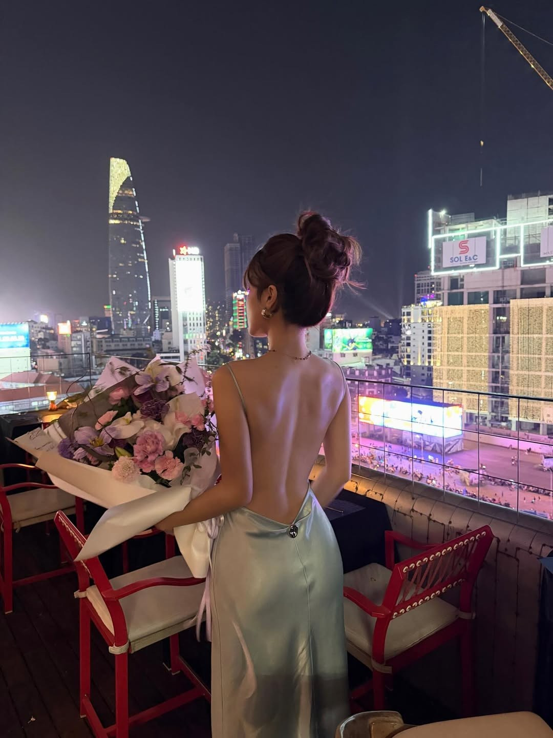 Mối tình của Lê Minh Bình và Thụy Hân bắt đầu từ khoảng năm 2019. Suốt 7 năm qua, cả hai hiếm khi vướng vào những ồn ào hay thị phi, thay vào đó là sự ủng hộ thầm lặng nhưng cực kỳ vững chắc cho sự nghiệp của đối phương. (Ảnh: IG @hiann_)