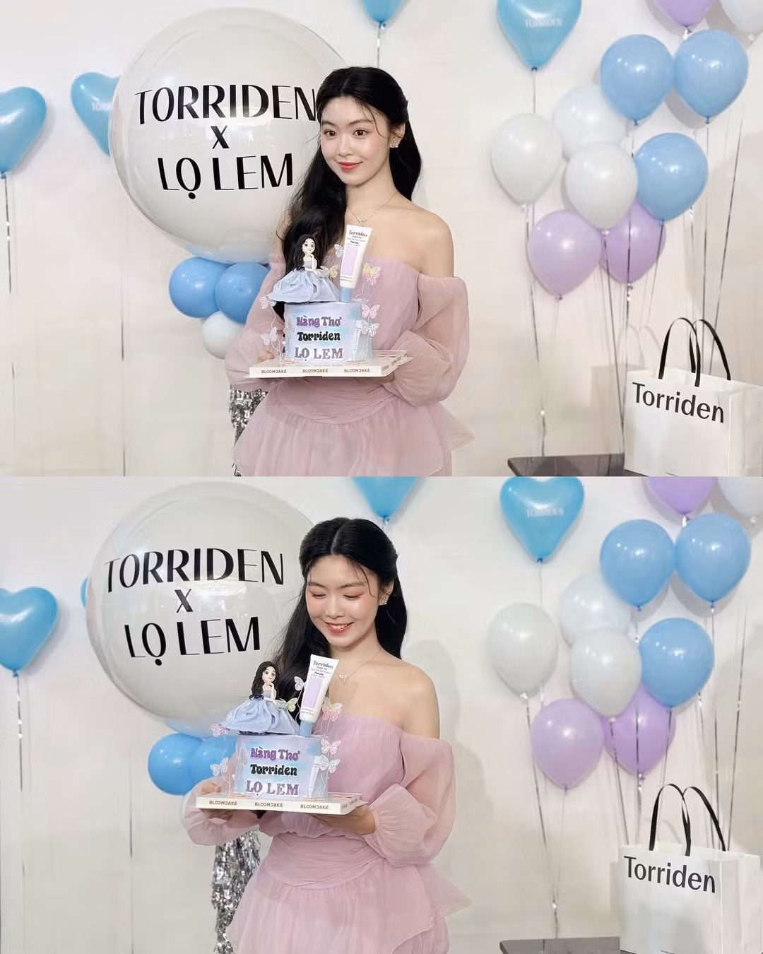 Được biết, bộ ảnh này cô nàng thực hiện với vai trò là đại sứ thương hiệu của một nhãn hàng. Dù chưa chính thức gia nhập showbiz, tuy nhiên sức ảnh hưởng của Lọ Lem với cộng đồng trẻ là không hề nhỏ.